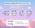 kpop  my-aespa / Vector files / svg eps png