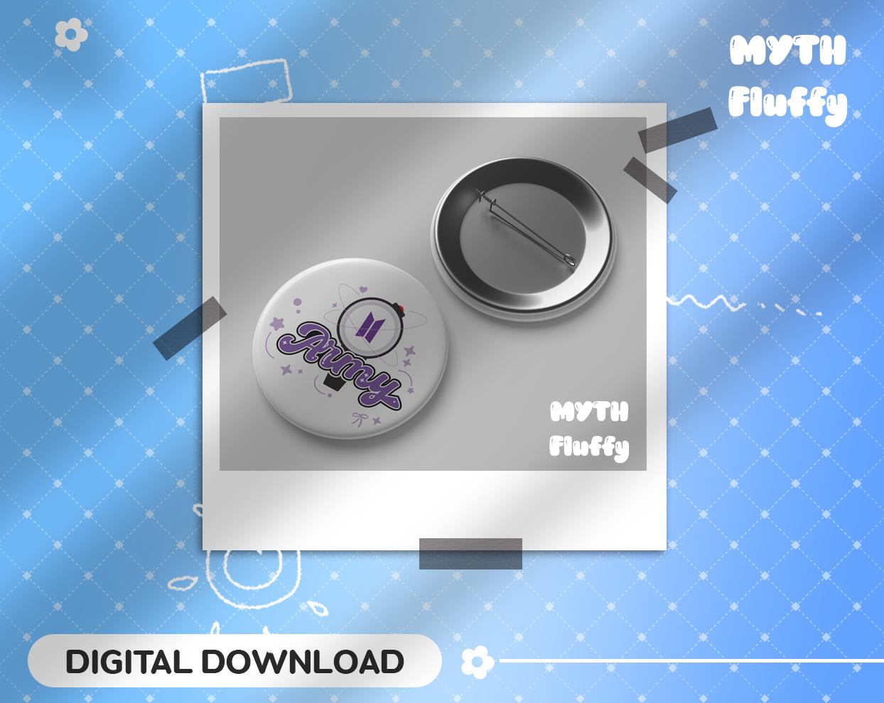 Kpop Stickers PNG Digital Files Mybomb army